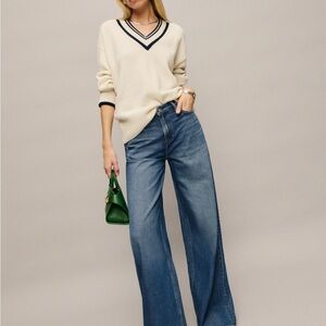 Reformation Rui Lived-in Wide Leg Baggy Jeans size 26 BRAND NEW w/ tags